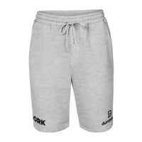 DORK fleece shorts White-Grey