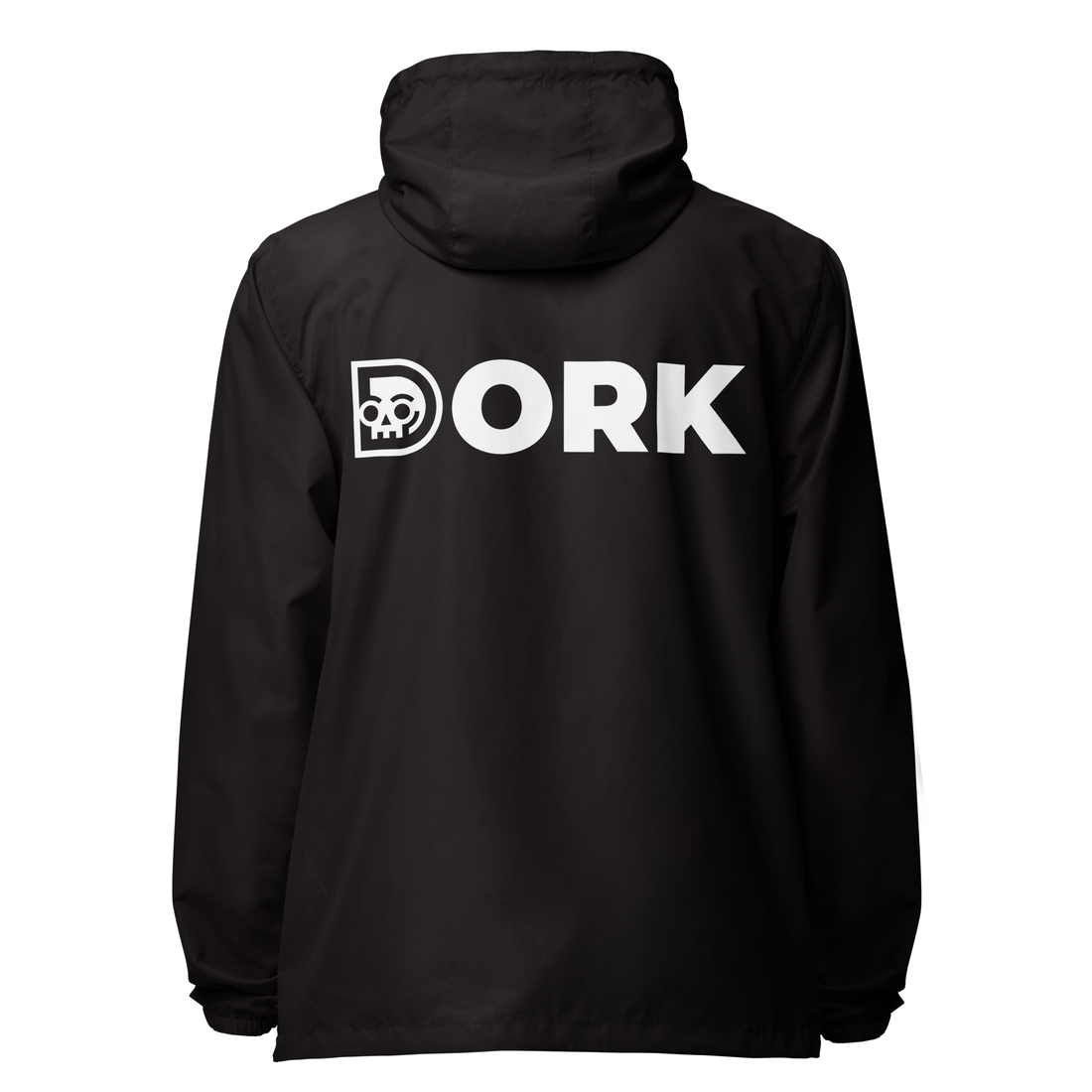 DORK Unisex lightweight zip up windbreaker