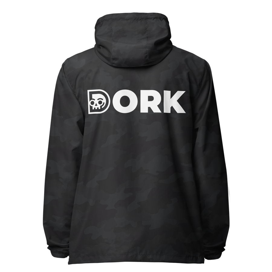 DORK Unisex lightweight zip up windbreaker