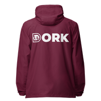 DORK Unisex lightweight zip up windbreaker