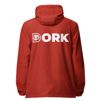 DORK Unisex lightweight zip up windbreaker