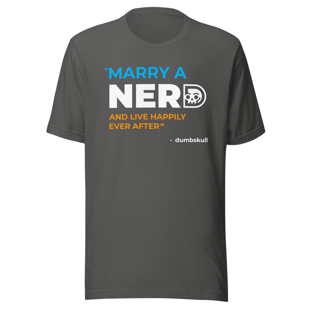 Marry a NERD t-shirt