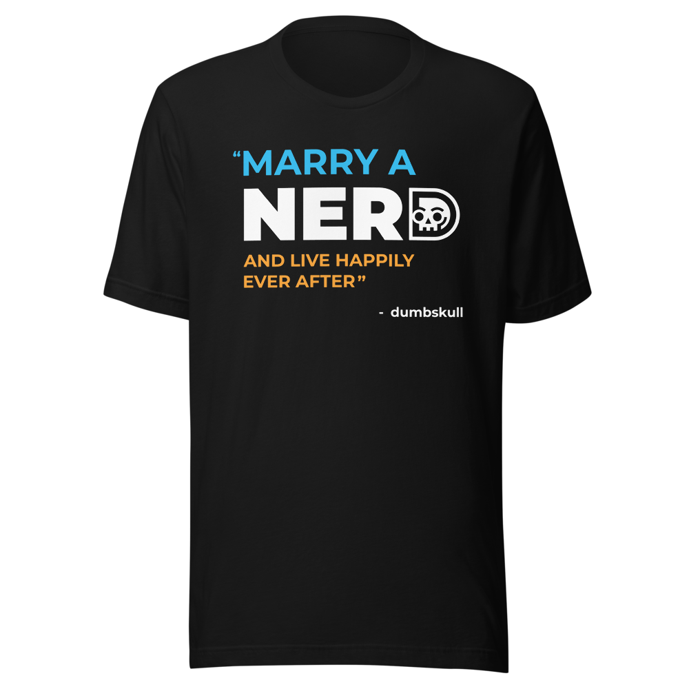 Marry a NERD t-shirt