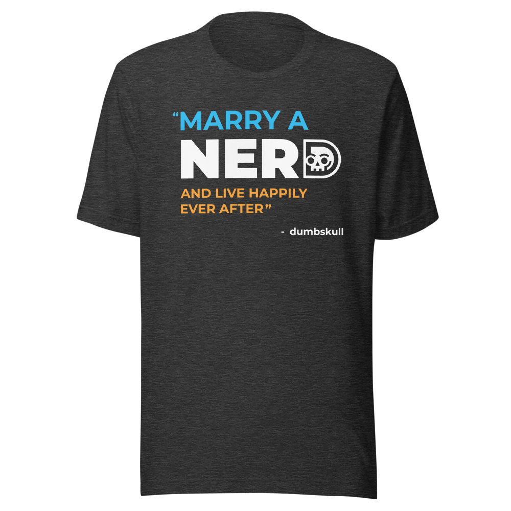 Marry a NERD t-shirt