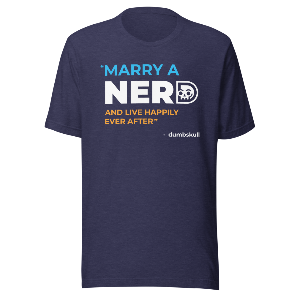 Marry a NERD t-shirt