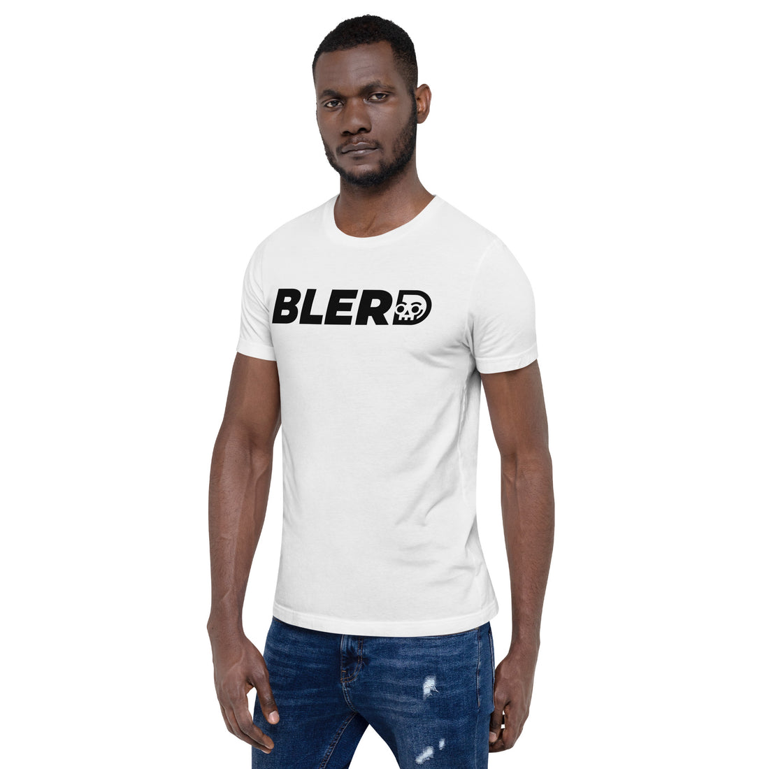 BLERD White t-shirt