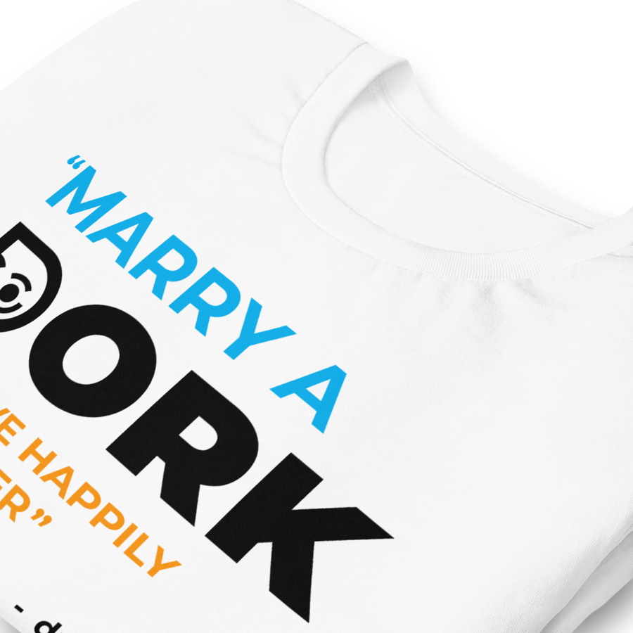 Marry a DORK White t-shirt