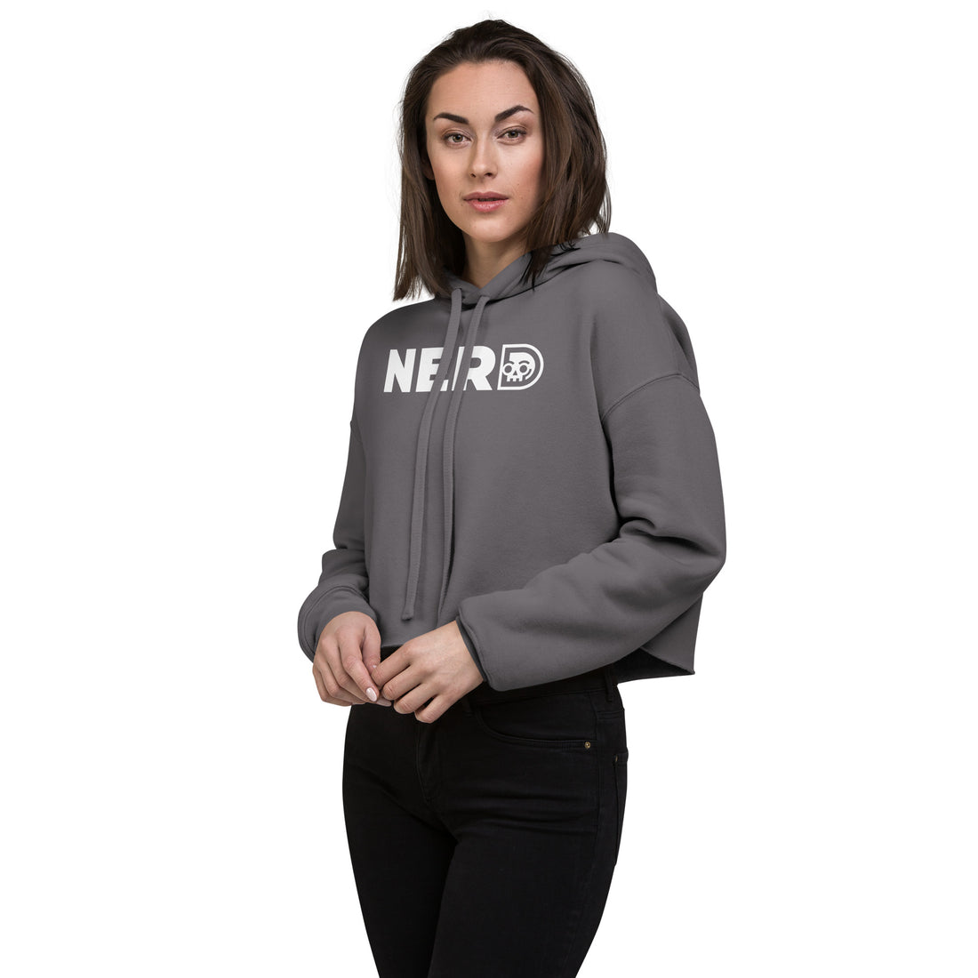 NERD Crop Hoodie