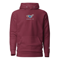 EMBROIDERED Original VR Hoodie with sleeve logo